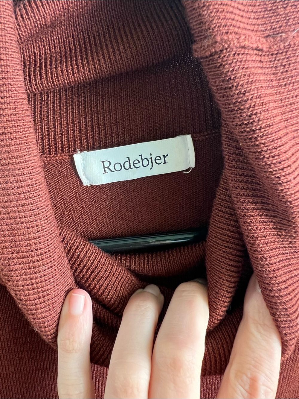 Rodebjer split hem sweater - Picture 4 of 5